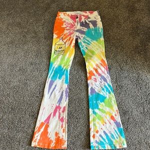 Tie dye pants